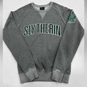 Universal Gray Slytherin Crewneck Sweater